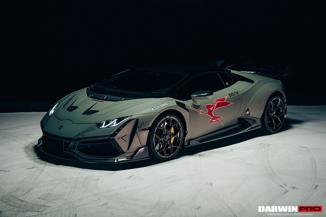 Darwinpro Lamborghini Huracan BKSSII Style Front Wide Fenders (2015-2025)